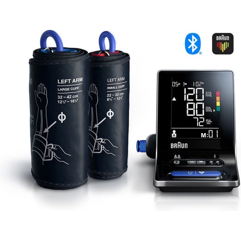 Braun ExactFit 5 Connect BUA6350EU Blodtryksmåler Sort